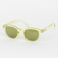IZIPIZI #C The Retro Sunglasses in DYNAMIC GREEN
