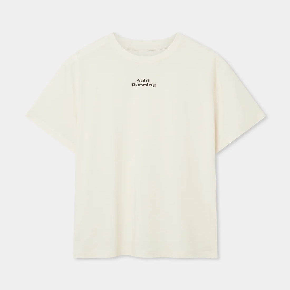 Women's ACID RUNNING Logo T-Shirt in Bone