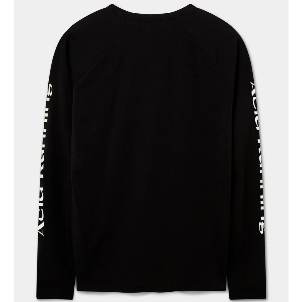 Women's ACID RUNNING Long Sleeve T-Shirt in Black