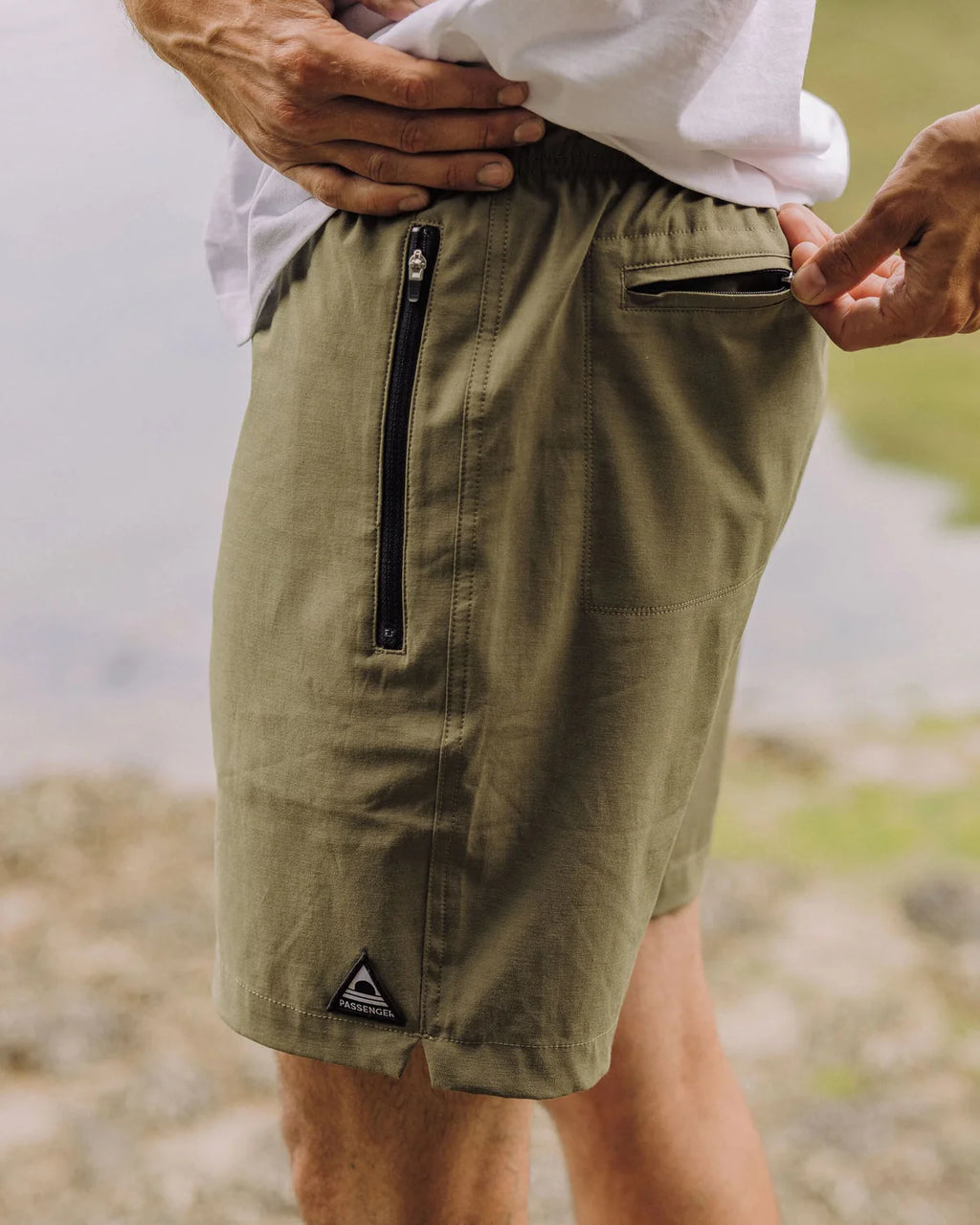PASSENGER Traveller All Purpose Short in KHAKI