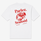 PARLEZ Slip Lobster T-Shirt in White