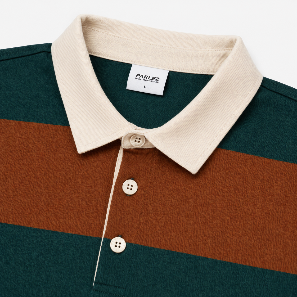 PARLEZ Ruck Rugby Shirt in Deep Green