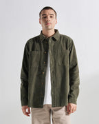 PASSENGER Backcountry Cord Shirt in DUSTY OLIVE