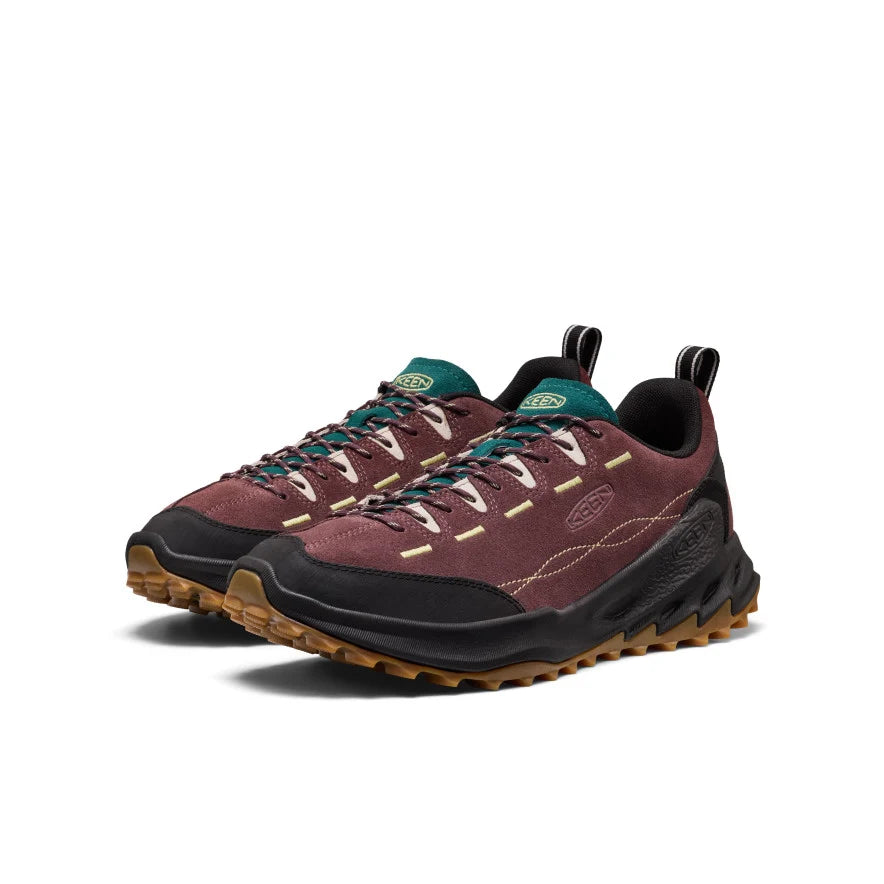 KEEN Jasper Zionic Sneaker in Huckleberry & Lemon Grass