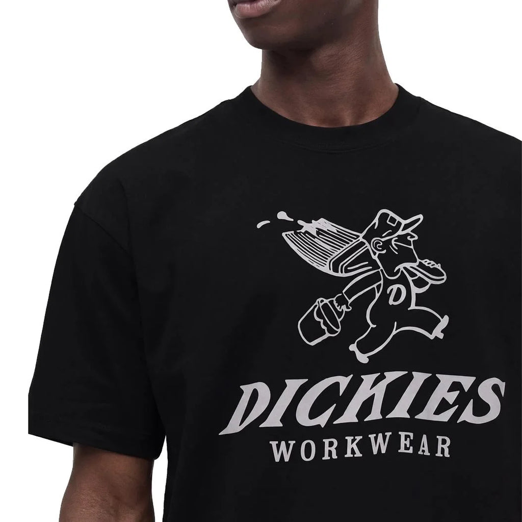 DICKIES Pine Graphic T-Shirt in Black
