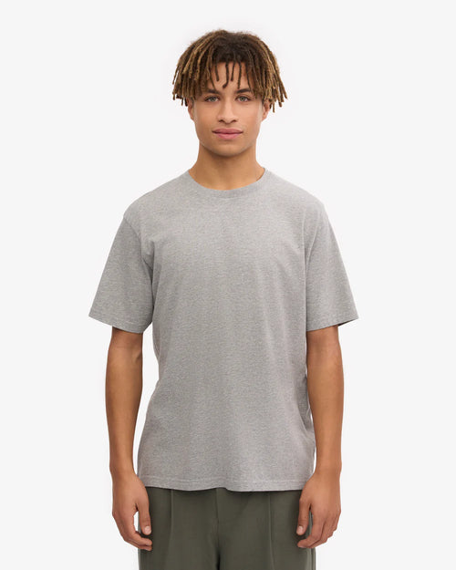 COLORFUL STANDARD Organic Cotton Tee in Heather Grey