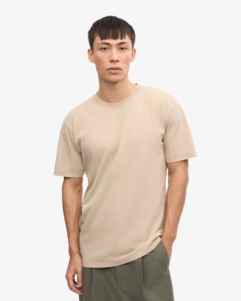 COLORFUL STANDARD Basic T-Shirt in BEIGE