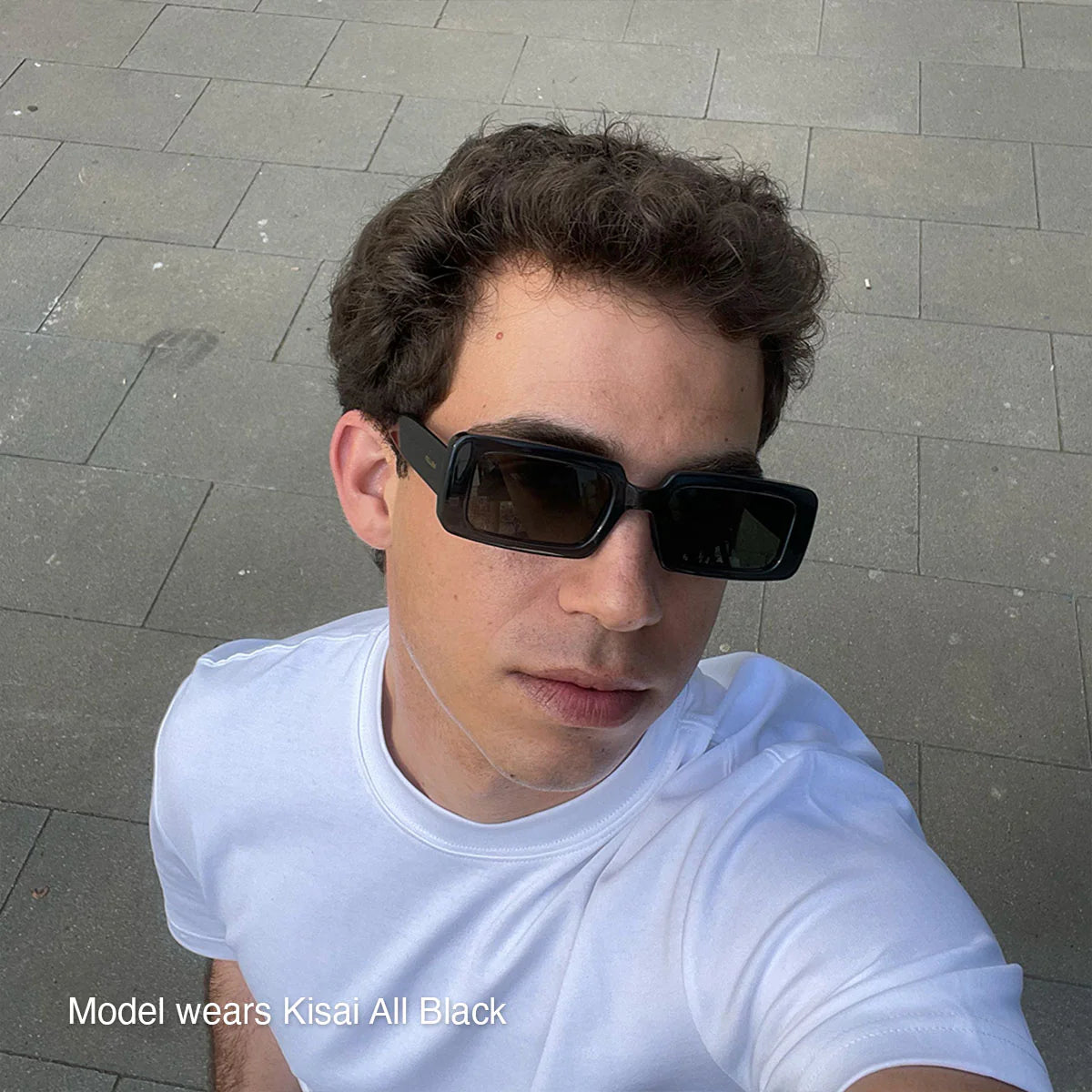 MELLER Kisai Slim Sunglasses in ALL BLACK