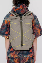 ELLIKER Dayle Roll Top Backpack 21/25L in TAUPE