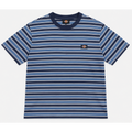 DICKIES Stripe T-Shirt in Navy Blue