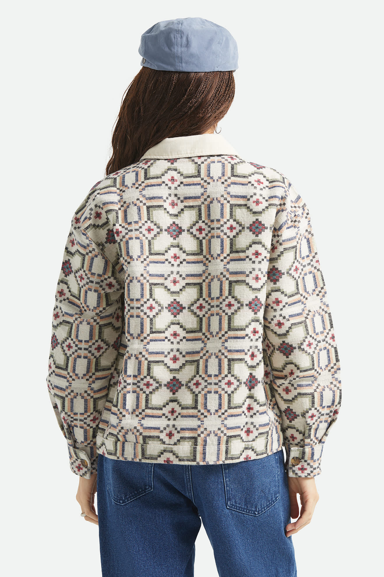 Women's BRIXTON The Alfama Jacket in DIGI TILE