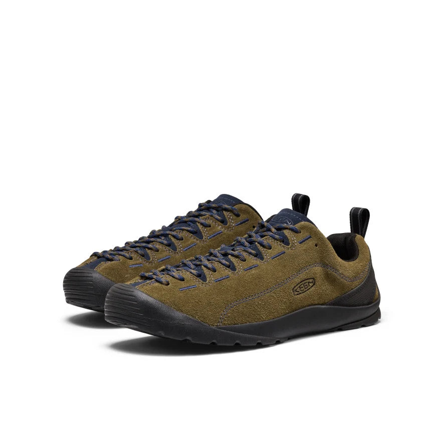 KEEN Jasper Sneaker in Dark Olive & Naval Academy