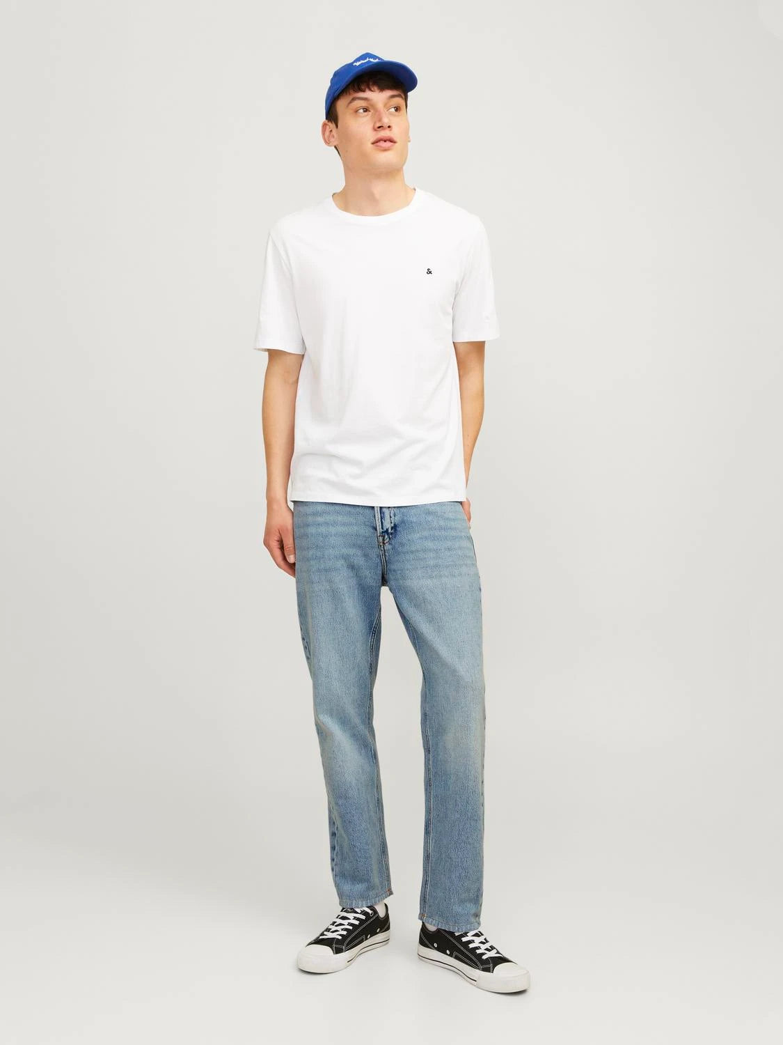 JACK & JONES Chris Original 693 Straight Fit Jeans in BLUE