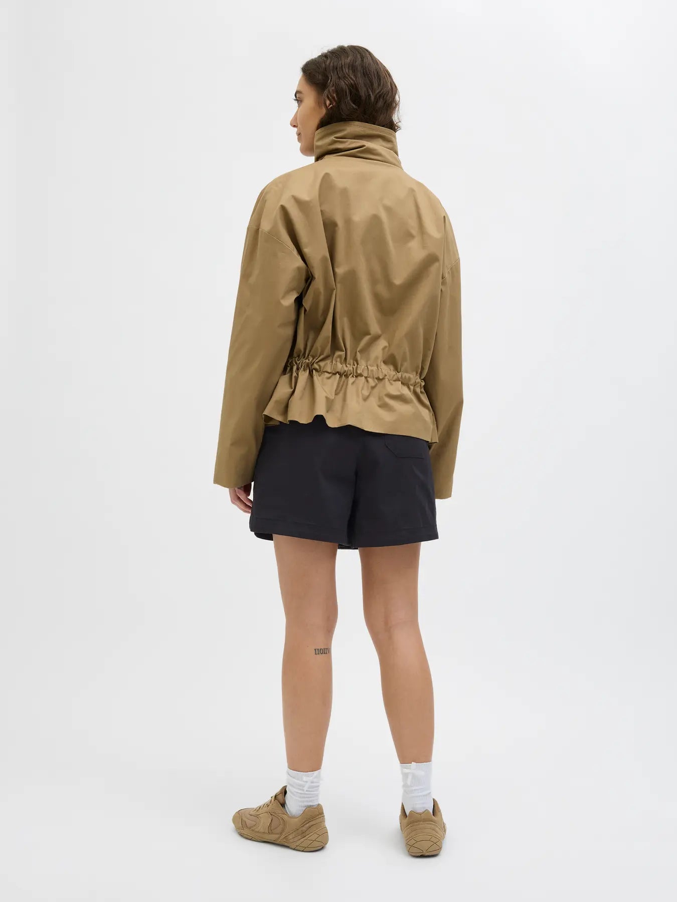 Womens JJXX Relaxed Fit Shorts in BLACK