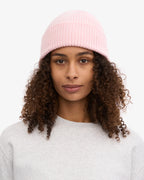 COLORFUL STANDARD Merino Wool Beanie in FADED PINK