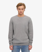 COLORFUL STANDARD Classic Merino Wool Crew in HEATHER GREY