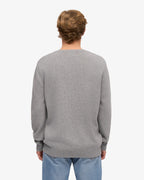 COLORFUL STANDARD Classic Merino Wool Crew in HEATHER GREY