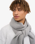 COLORFUL STANDARD Merino Wool Scarf in HEATHER GREY