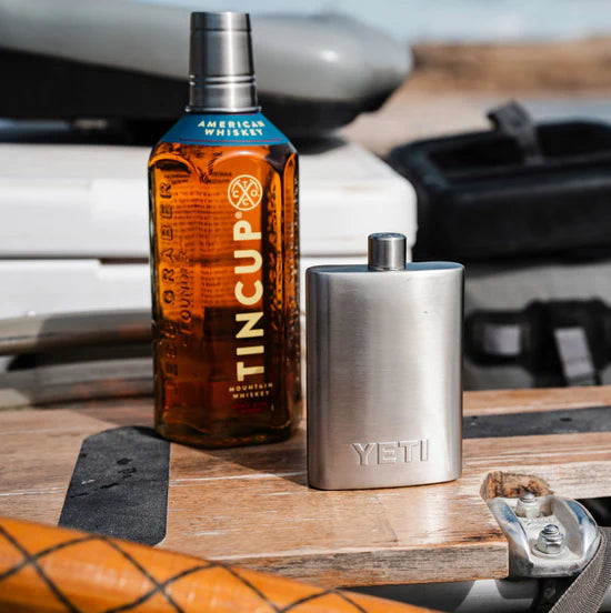 YETI Rambler 7 oz Portable Flask in Stainless Steel