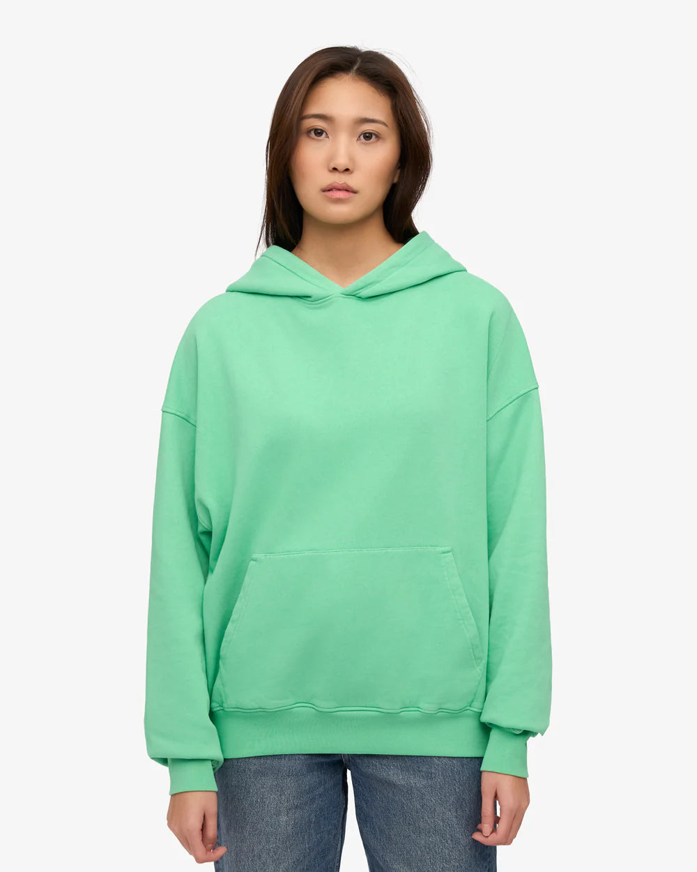 COLORFUL STANDARD Oversized Hoodie in GREEN