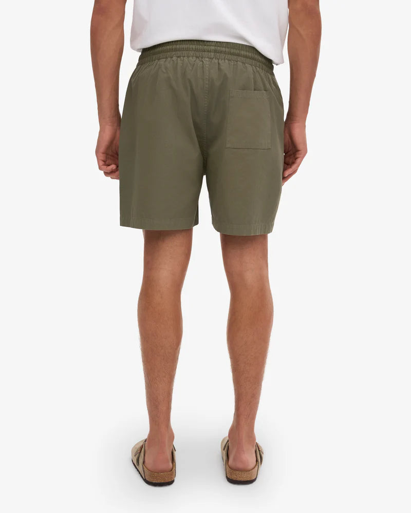 COLORFUL STANDARD Organic Twill Shorts in DUSTY OLIVE