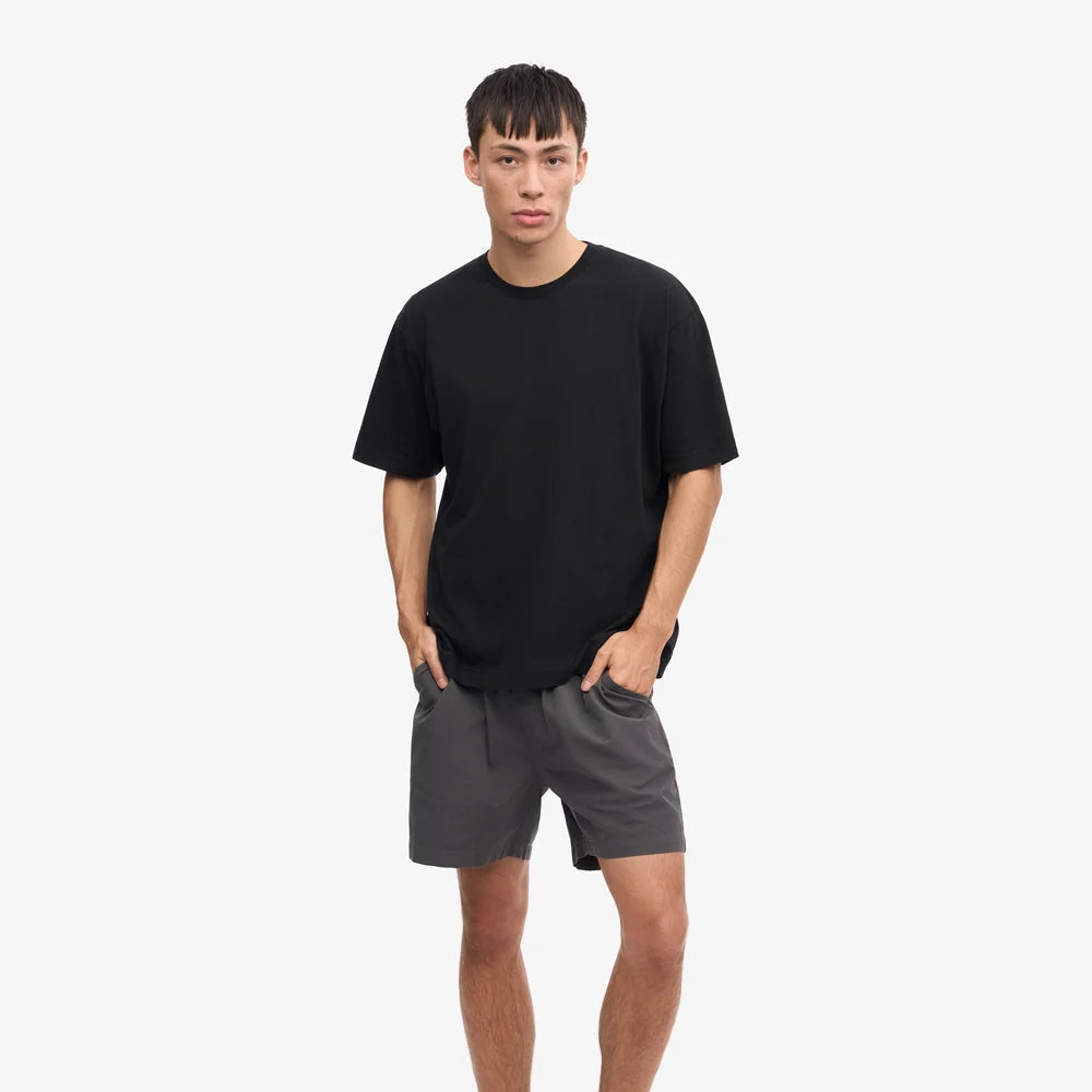 COLORFUL STANDARD Oversized T-Shirt in Deep Black