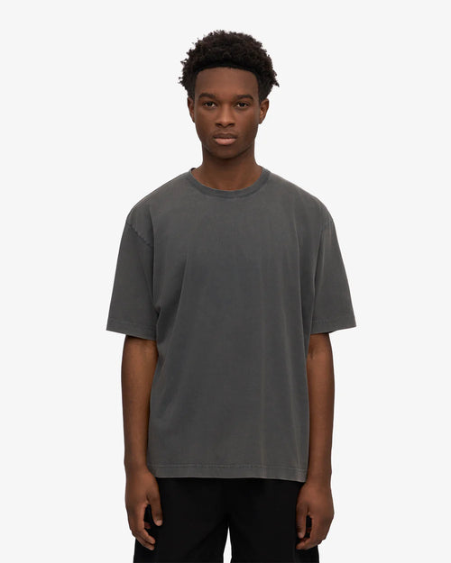 COLORFUL STANDARD Oversized T-Shirt in Faded Black
