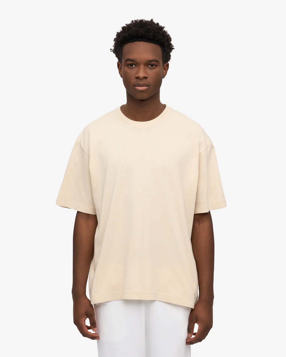 COLORFUL STANDARD Oversized T-Shirt in Ivory White