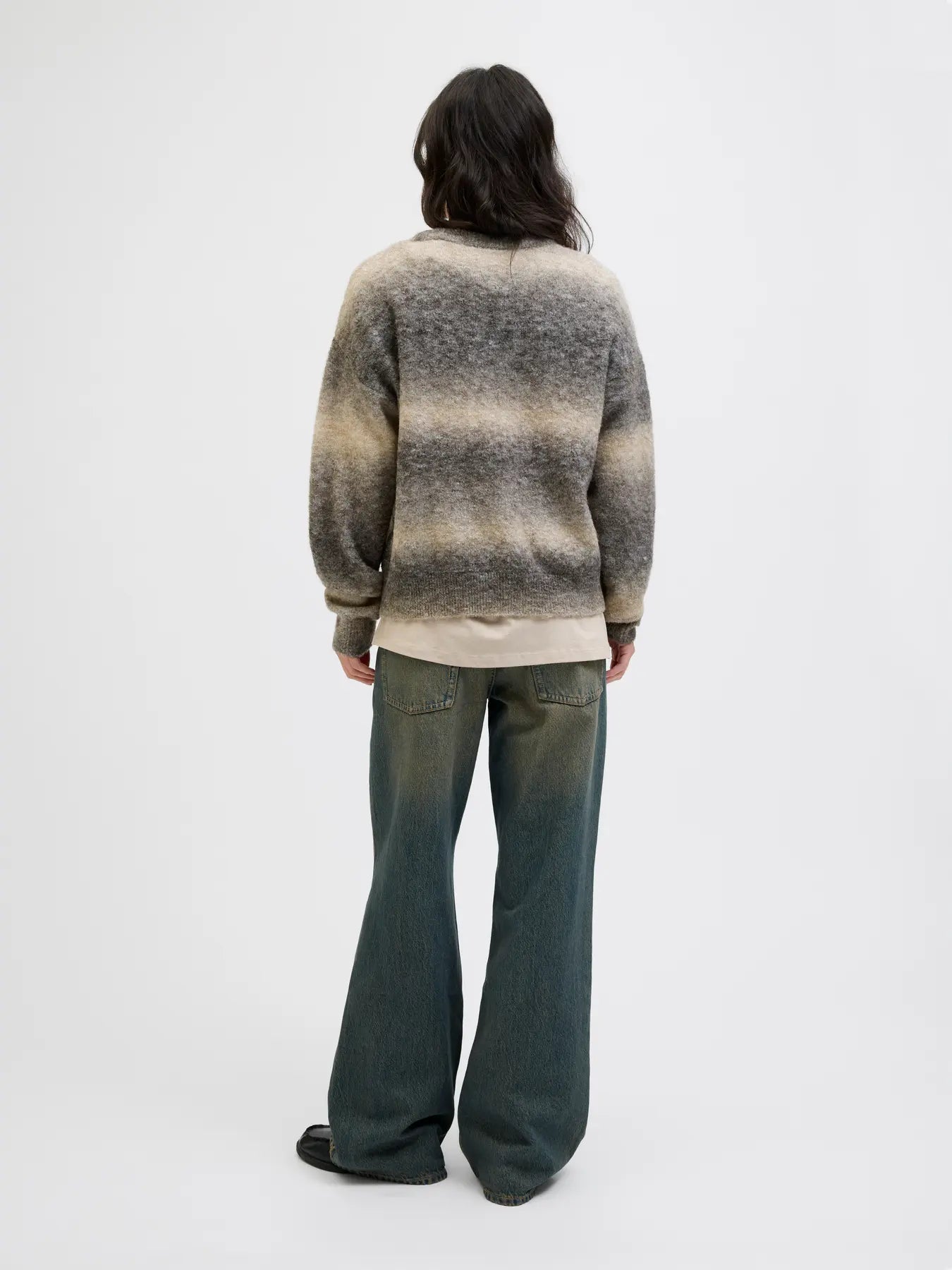 Womens JJXX Amira Knitted Jumper in BEIGE