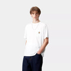 CARHARTT WIP Pocket T-Shirt in WHITE