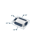 YETI Medium Food Storage in Clear