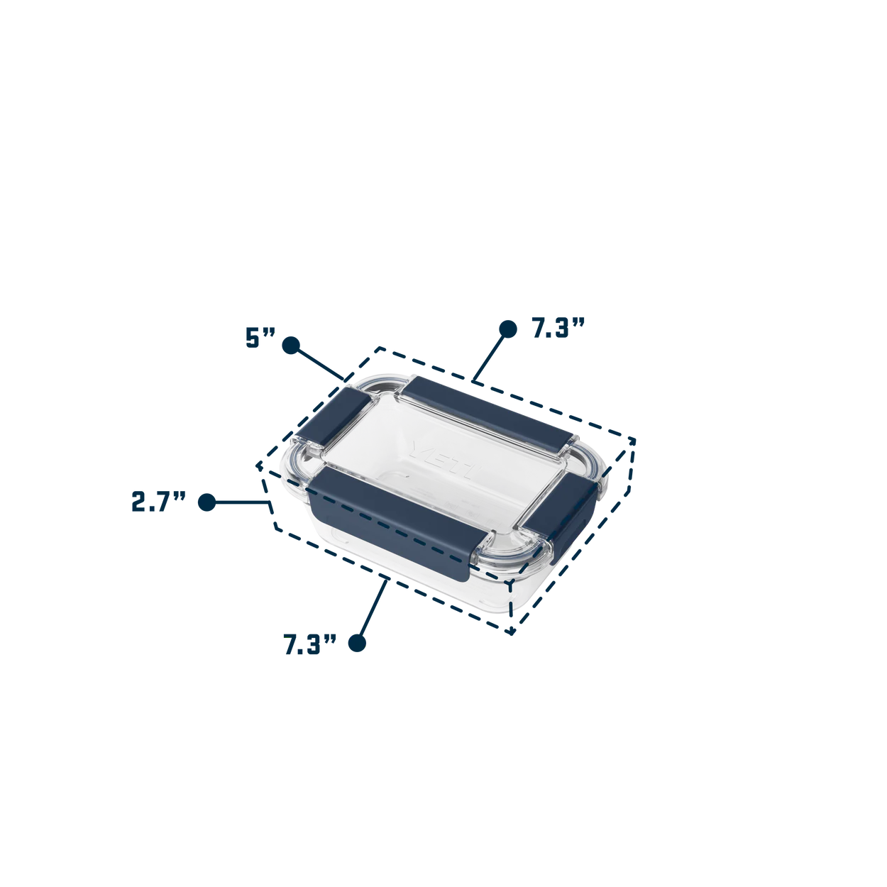 YETI Medium Food Storage in Clear