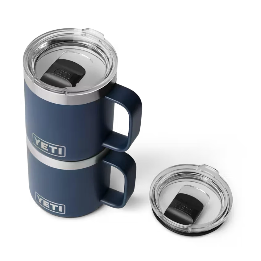 YETI Rambler® 10 oz (295 ml) Stackable Mug With DuraSip™ Ceramic Lining in PAMPA GREEN
