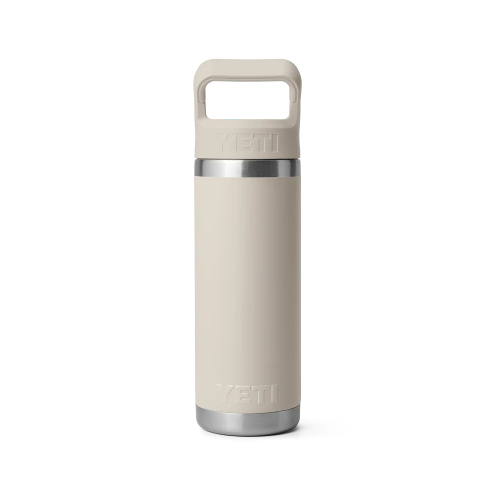 YETI Rambler® 18 oz (532 ml) Bottle with Straw Cap in Cape Taupe