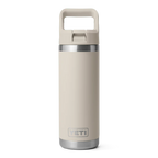 YETI Rambler® 18 oz (532 ml) Bottle with Straw Cap in Cape Taupe