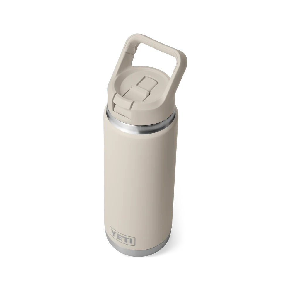 YETI Rambler® 26 oz (769 ml) Bottle With Straw Cap in Cape Taupe