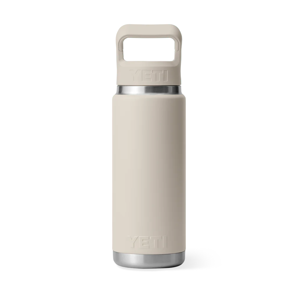 YETI Rambler® 26 oz (769 ml) Bottle With Straw Cap in Cape Taupe