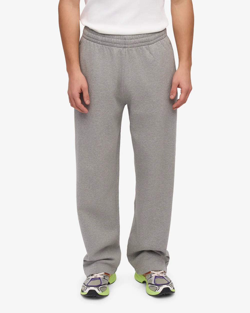 COLORFUL STANDARD Straight Leg Sweatpants in GREY