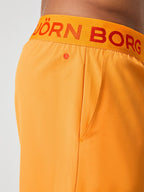 BJORN BORG 2 in 1 Shorts in ORANGE