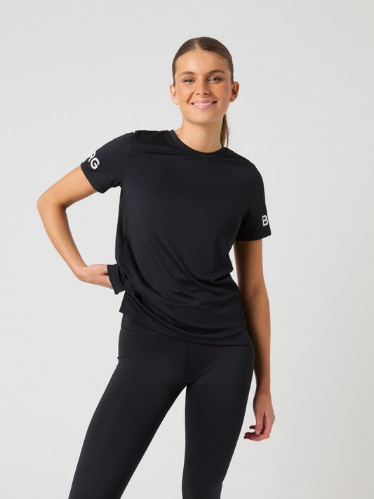 Womens BJORN BORG T-Shirt in BLACK