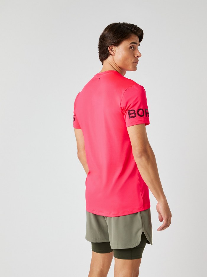 BJORN BORG Gym Top in PINK