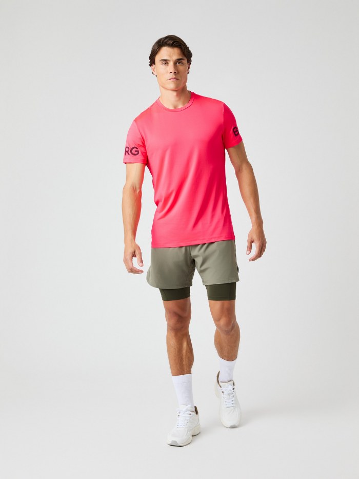 BJORN BORG Gym Top in PINK