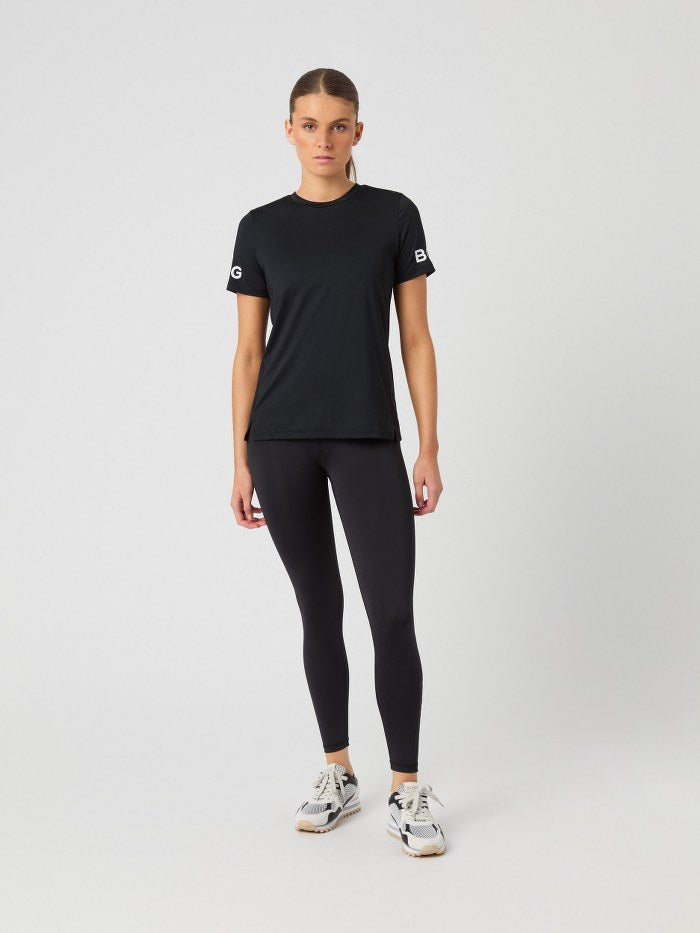 Womens BJORN BORG T-Shirt in BLACK