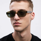 MELLER Jamil Sunglasses in MOSS OLIVE