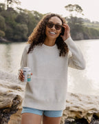 Women's PASSENGER Cove Knitted Jumper in OFF WHITE