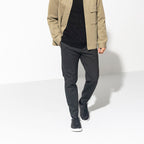 BIRKENSTOCK Natural Leather Bend Low Sneaker in BLACK