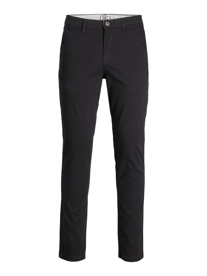 JACK & JONES Marco Slim Fit Chino in BLACK