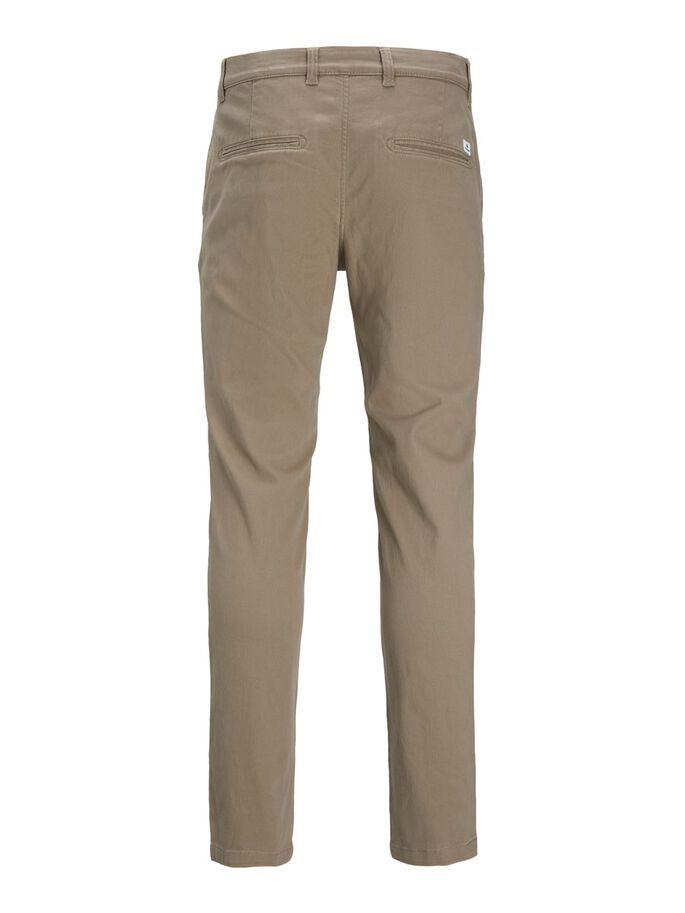 JACK & JONES Marco Slim Fit Chino Trousers in BEIGE