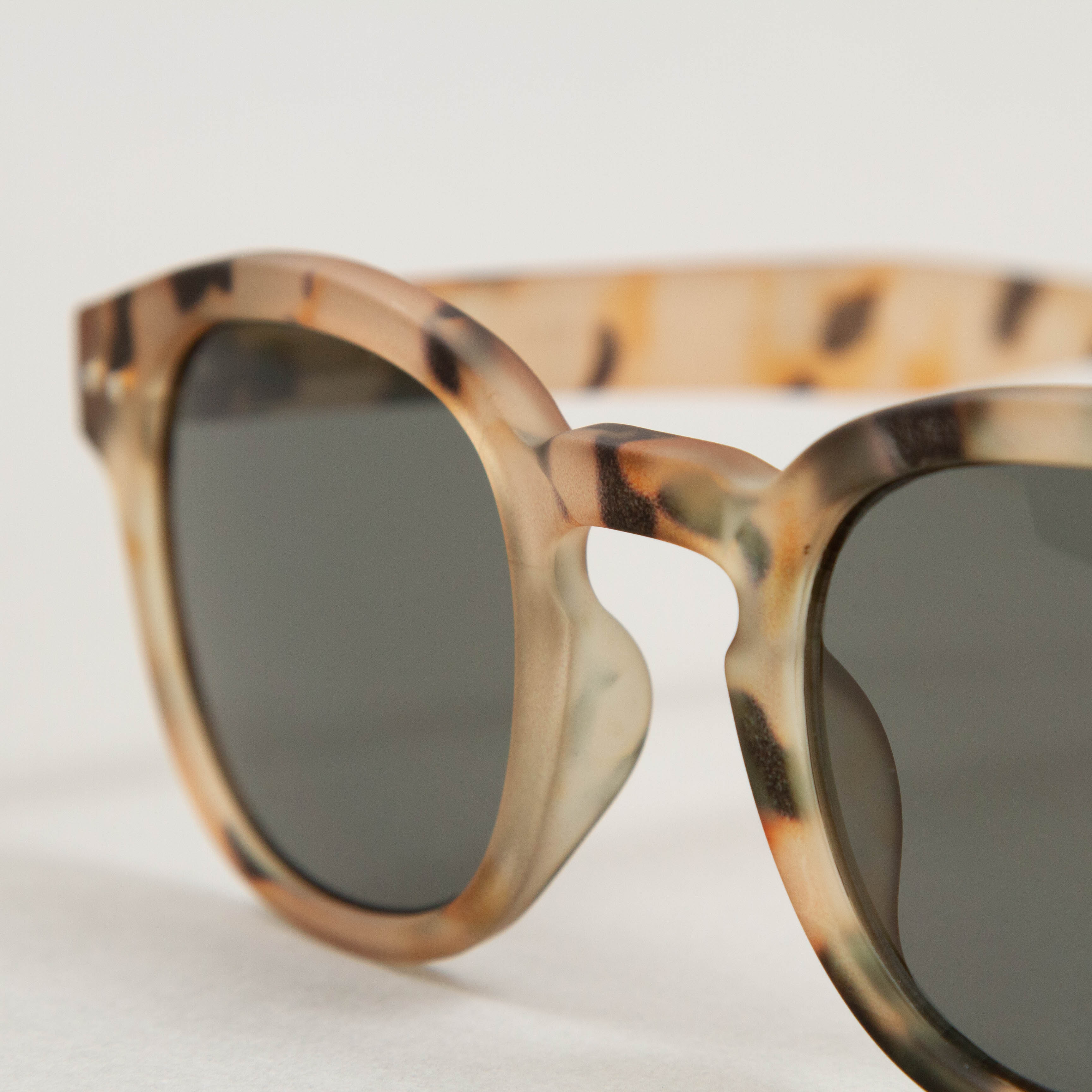 #C The Retro Sunglasses in LIGHT TORTOISEIZIPIZI - CACTWS