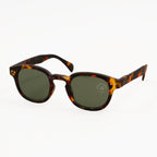 IZIPIZI #C The Retro Sunglasses in TORTOISE GREEN